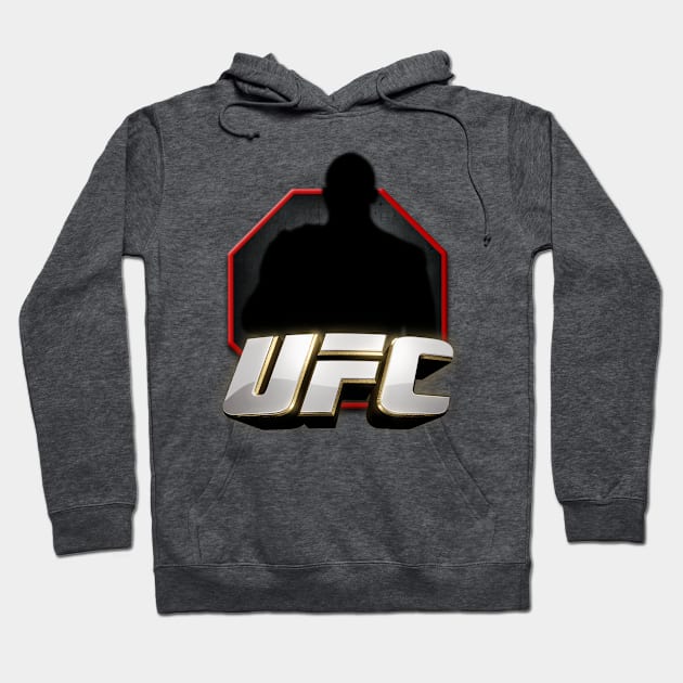 Unknown UFC fighter 2 Hoodie by Semenov